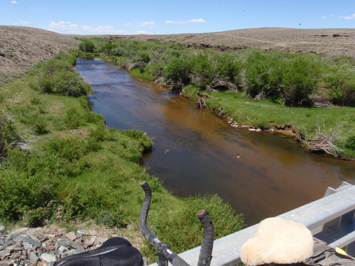 Looking West on the Sweetwater River.